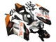 2004-2005 Honda CBR1000RR Motorcycle Fairings - Orange Silver Glossy Black Repsol Australia