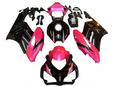 Affordable 2004-2005 Honda CBR1000RR Motorcycle Fairings - Pink Glossy Black Australia