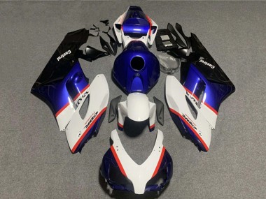 Affordable 2004-2005 Honda CBR1000RR Motorcycle Fairings - White Blue Red Castrol Australia