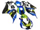 2006-2007 Honda CBR1000RR Motorcycle Fairings - Blue Fluorescent Green Glossy Black Shark 46 Australia