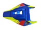 2006-2007 Honda CBR1000RR Motorcycle Fairings - Blue Fluorescent Green Glossy Black Shark 46 Australia