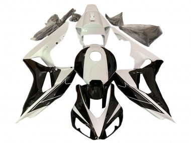 Affordable 2006-2007 Honda CBR1000RR Motorcycle Fairings - Pearl White Glossy Black Australia