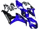 2006-2007 Honda CBR1000RR Motorcycle Fairings - Blue Glossy Black Australia