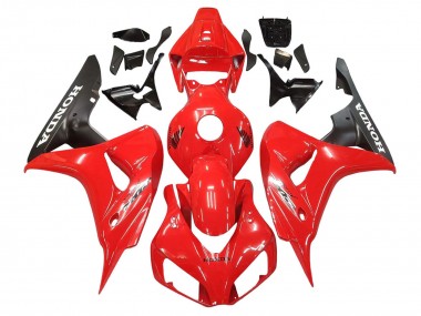 Affordable 2006-2007 Honda CBR1000RR Motorcycle Fairings - Red Matte Black Australia