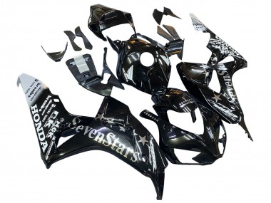 Affordable 2006-2007 Honda CBR1000RR Motorcycle Fairings - Glossy Black Gold SevenStars Australia