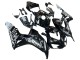 2006-2007 Honda CBR1000RR Motorcycle Fairings - Glossy Black Gold SevenStars Australia