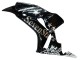 2006-2007 Honda CBR1000RR Motorcycle Fairings - Glossy Black Gold SevenStars Australia