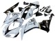 2006-2007 Honda CBR1000RR Motorcycle Fairings - White Glossy Black Pramac Australia