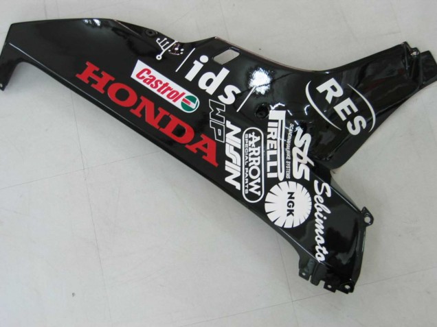 2006-2007 Honda CBR1000RR Motorcycle Fairings - White Green Glossy Black Hannspree 52 Australia