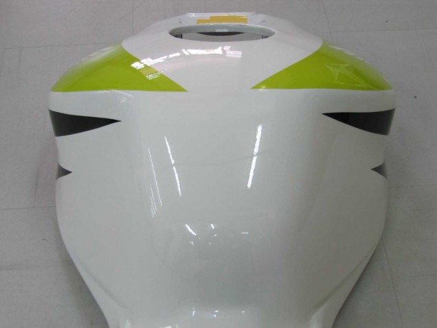 2006-2007 Honda CBR1000RR Motorcycle Fairings - White Green Glossy Black Hannspree 52 Australia