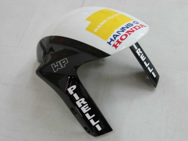 2006-2007 Honda CBR1000RR Motorcycle Fairings - White Green Glossy Black Hannspree 52 Australia