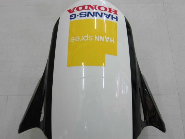 2006-2007 Honda CBR1000RR Motorcycle Fairings - White Green Glossy Black Hannspree 52 Australia