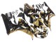 2006-2007 Honda CBR1000RR Motorcycle Fairings - Gold Glossy Black Australia