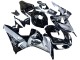 2006-2007 Honda CBR1000RR Motorcycle Fairings - Silver Glossy Black Red Bull Australia