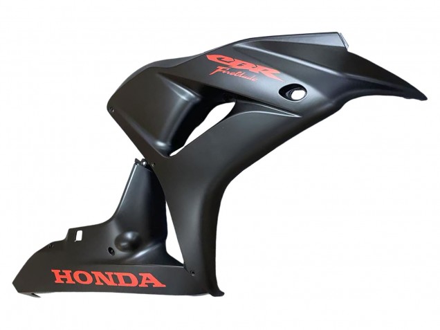 2006-2007 Honda CBR1000RR Motorcycle Fairings - Matte Black Red Decals Australia
