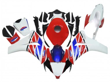 Affordable 2006-2007 Honda CBR1000RR Motorcycle Fairings - White Red Blue Australia