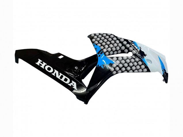 2006-2007 Honda CBR1000RR Motorcycle Fairing - White Blue Glossy Black Australia
