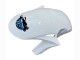 2006-2007 Honda CBR1000RR Motorcycle Fairing - White Blue Glossy Black Australia