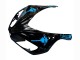 2006-2007 Honda CBR1000RR Motorcycle Fairing - White Blue Glossy Black Australia
