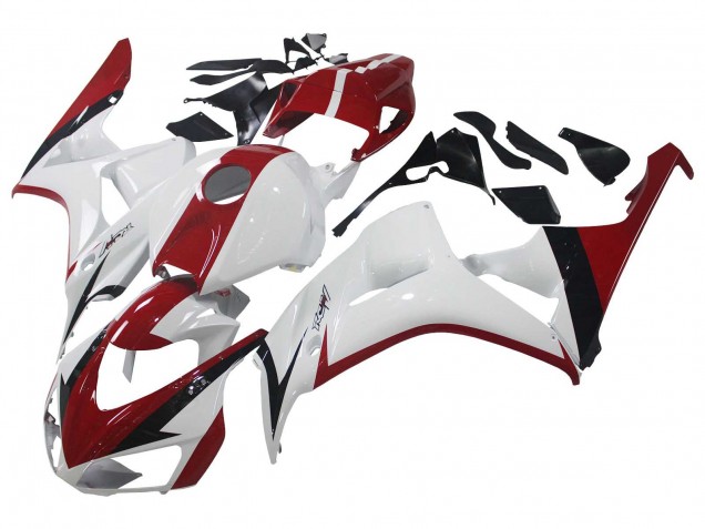 2006-2007 Honda CBR1000RR Motorcycle Fairing Kits - White Red Glossy Black Australia