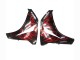 2008-2011 Honda CBR1000RR Motorcycle Fairing - Glossy Black Red Flame Australia