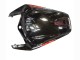 2008-2011 Honda CBR1000RR Motorcycle Fairing - Glossy Black Red Flame Australia