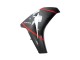 2008-2011 Honda CBR1000RR Motorcycle Fairings - Black Carbon Fiber Red Australia