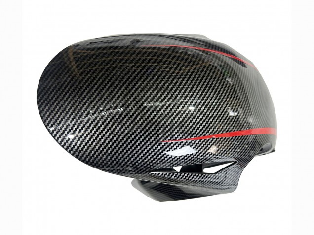 2008-2011 Honda CBR1000RR Motorcycle Fairings - Black Carbon Fiber Red Australia