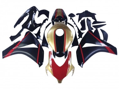 Affordable 2008-2011 Honda CBR1000RR Motorcycle Fairings - Gold Red Glossy Black Australia