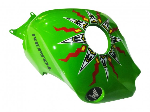 2008-2011 Honda CBR1000RR Motorcycle Fairings - Green Orange Glossy Black Rossi Michelin 46 Australia