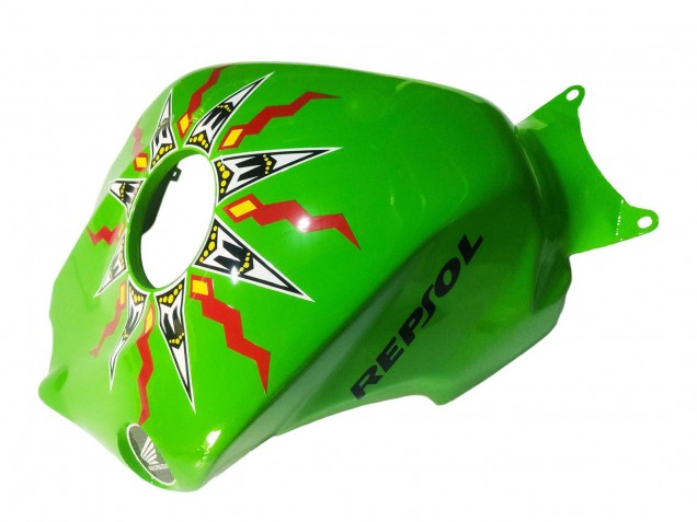 2008-2011 Honda CBR1000RR Motorcycle Fairings - Green Orange Glossy Black Rossi Michelin 46 Australia
