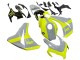 2008-2011 Honda CBR1000RR Motorcycle Fairings - Nardo Grey Fluorescent Green Australia