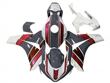 Affordable 2008-2011 Honda CBR1000RR Motorcycle Fairings - White Red Grey Australia
