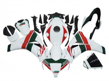 Affordable 2008-2011 Honda CBR1000RR Motorcycle Fairings - White Red Dark Green Australia