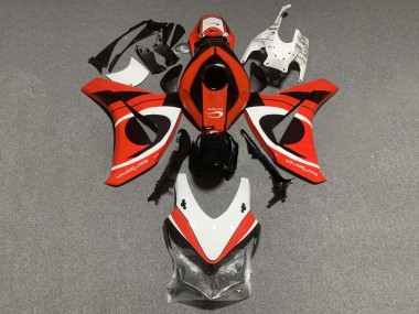 Affordable 2008-2011 Honda CBR1000RR Motorcycle Fairing Kits - White Red Glossy Black Australia
