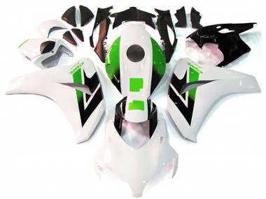 Affordable 2008-2011 Honda CBR1000RR Motorcycle Fairing - White Green Glossy Black Australia