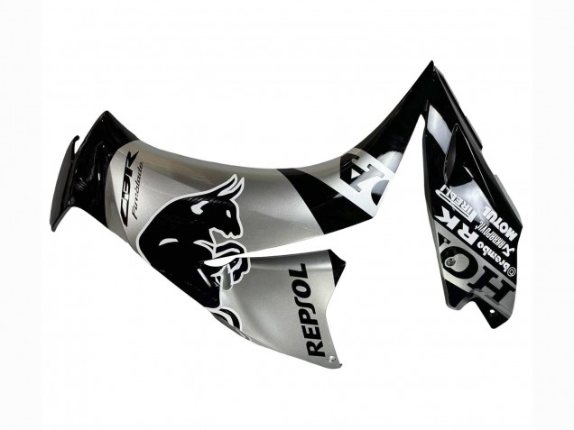 2012-2016 Honda CBR1000RR Motorcycle Fairings - Silver Glossy Black Repsol Red Bull Australia