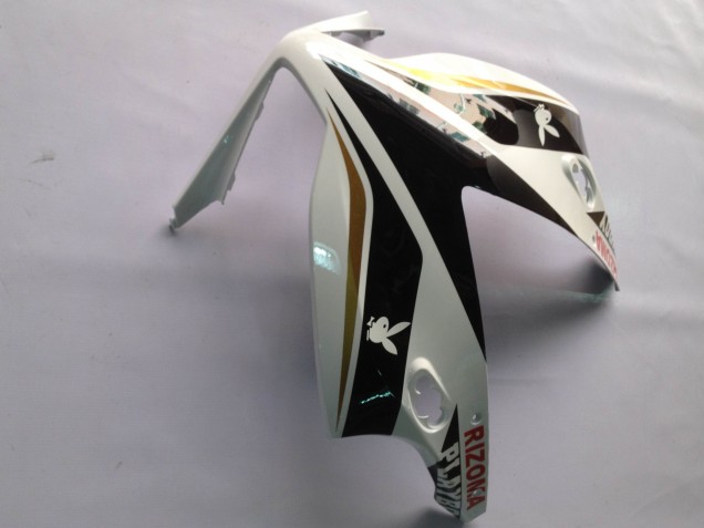 2012-2016 Honda CBR1000RR Motorcycle Fairings - White Glossy Black Rizoma Playboy Australia