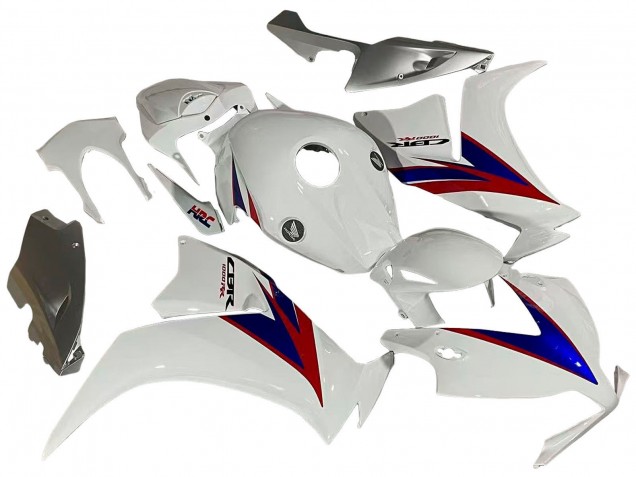 2012-2016 Honda CBR1000RR Motorcycle Fairings - White Red Blue HRC Australia