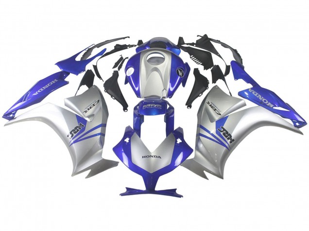 2012-2016 Honda CBR1000RR Motorcycle Fairings - Silver Blue HRC Australia