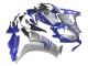 2012-2016 Honda CBR1000RR Motorcycle Fairings - Silver Blue HRC Australia
