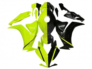 Affordable 2012-2016 Honda CBR1000RR Motorcycle Fairing - Fluorescent Green Glossy Black Australia