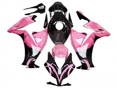 Affordable 2012-2016 Honda CBR1000RR Motorcycle Fairings - Pink Glossy Black Australia