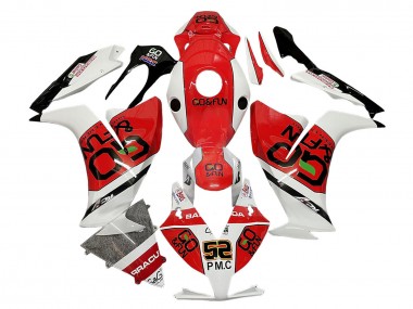 Affordable 2012-2016 Honda CBR1000RR Motorcycle Fairings - White Red Black Go Fun Australia