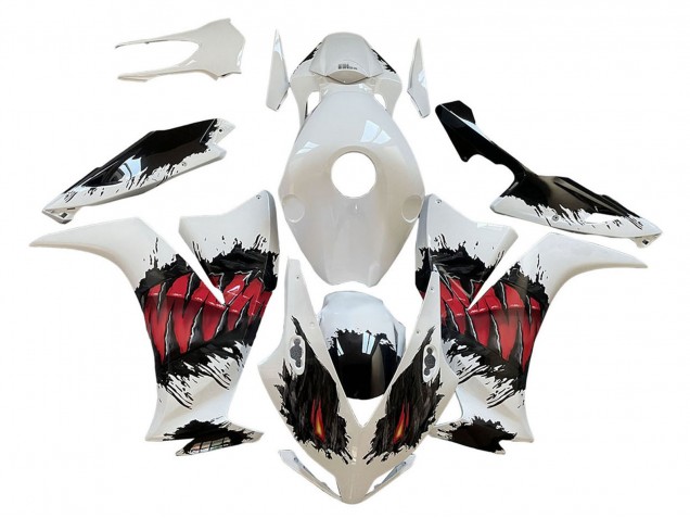 2012-2016 Honda CBR1000RR Motorcycle Fairings - White Red Black Australia