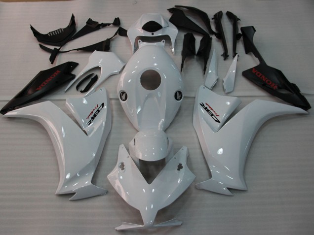 2012-2016 Honda CBR1000RR Motorcycle Fairings - White Matte Black Australia