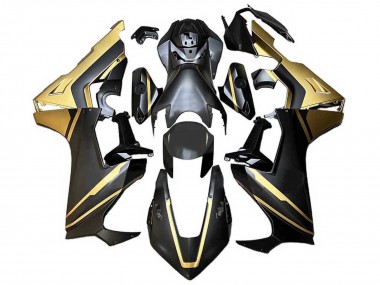 Affordable 2017-2023 Honda CBR1000RR Motorcycle Fairing - Gold Matte Black Australia
