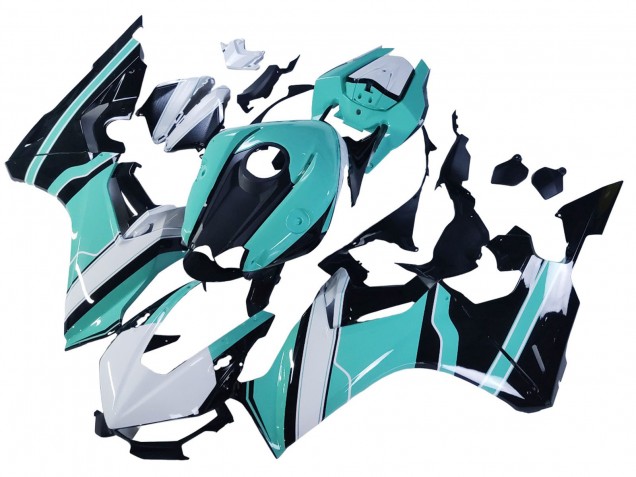 2017-2023 Honda CBR1000RR Motorcycle Fairings - White Light Blue Glossy Black Australia