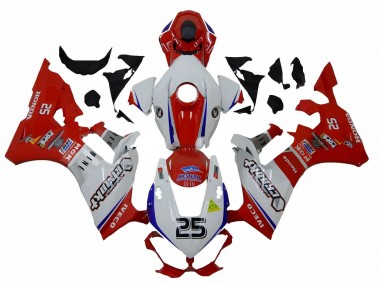 Affordable 2017-2023 Honda CBR1000RR Motorcycle Fairings - White Red Blue 25 Australia