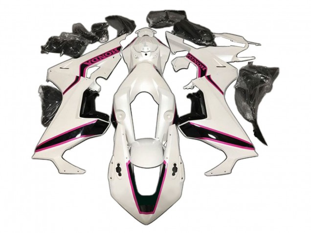 2017-2023 Honda CBR1000RR Motorcycle Fairing - White Pink Glossy Black Australia